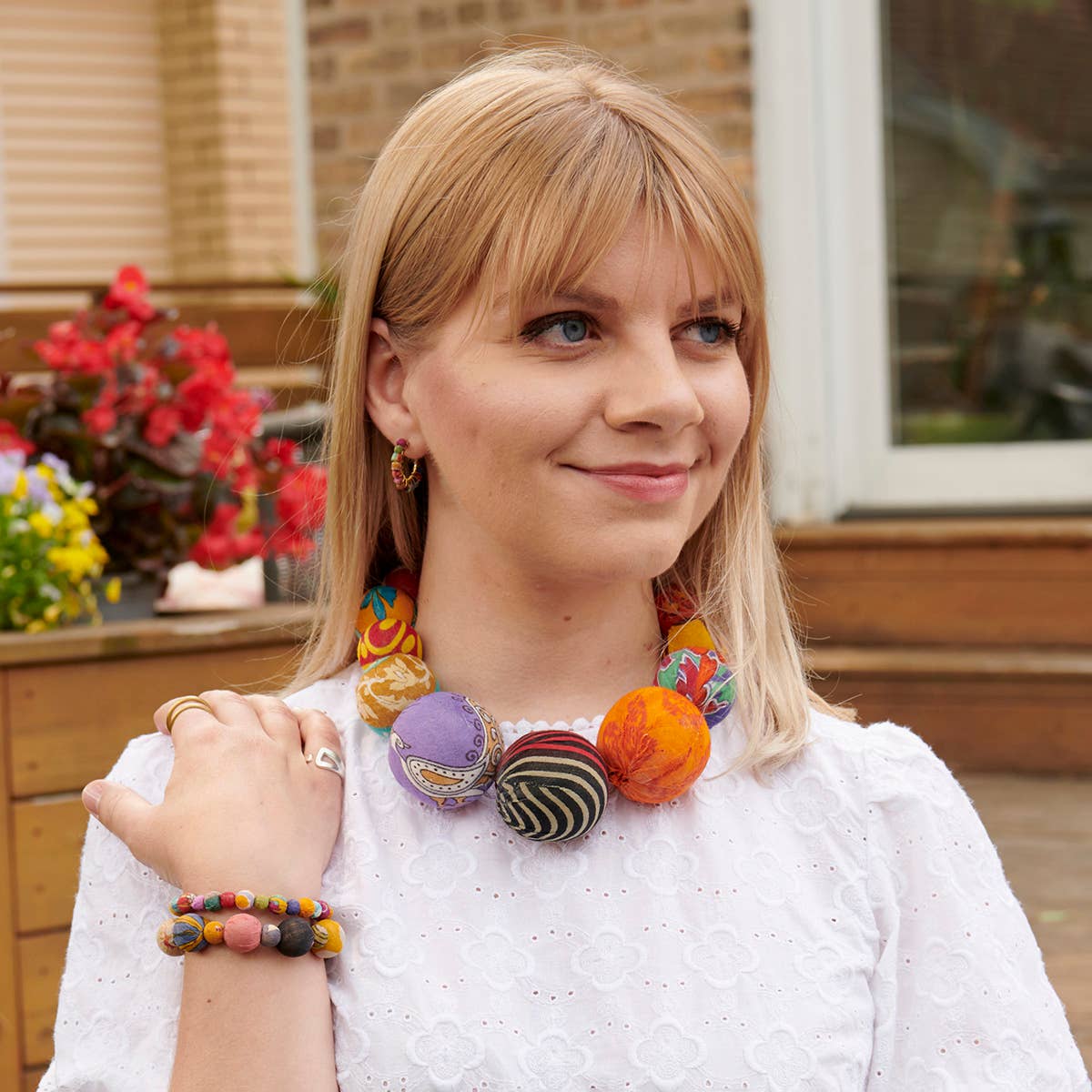 Kantha Milieu Mini-Creolen