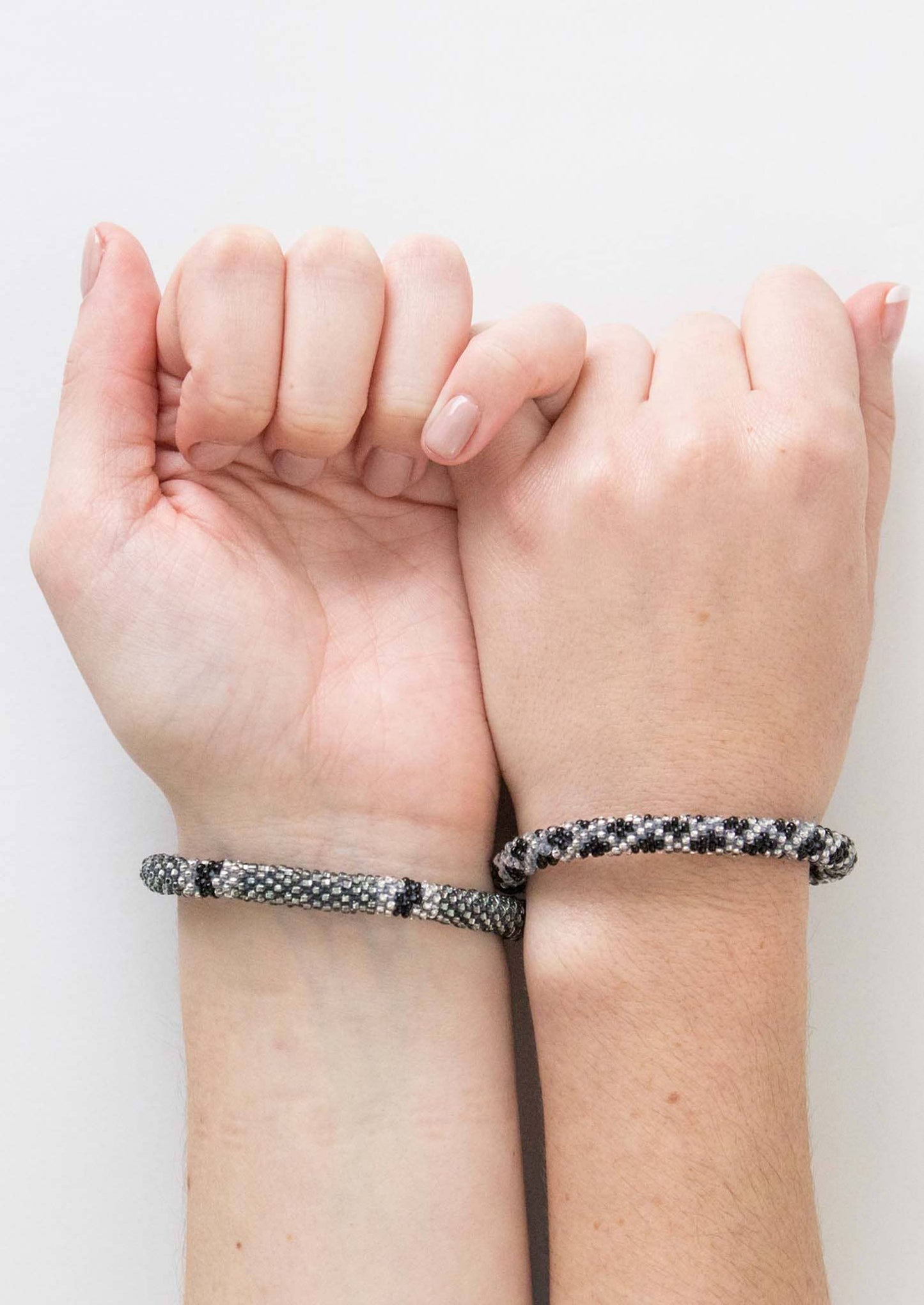 Platinum Roll-On® Friendship Bracelets (Set of 2)