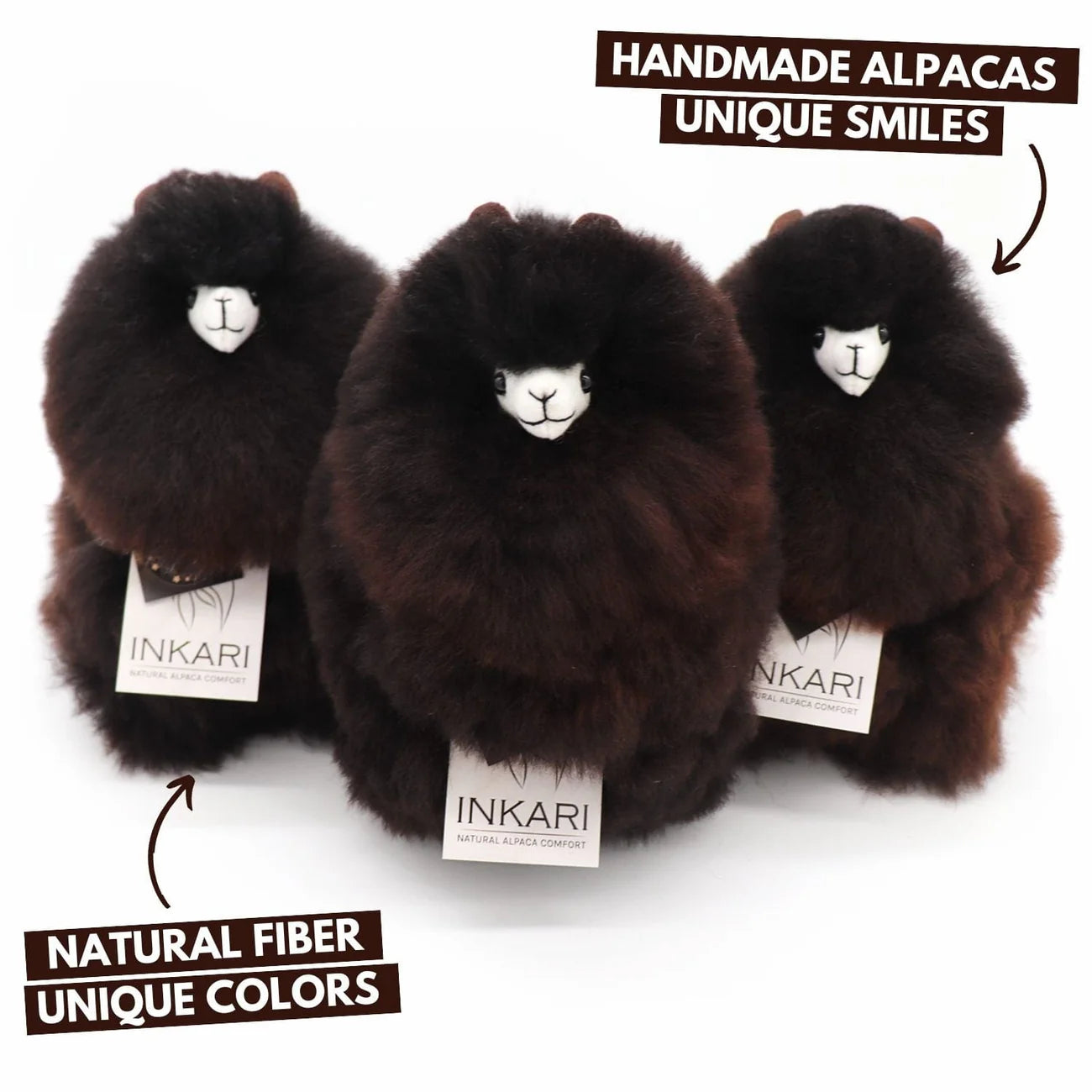 Alpakan pehmolelu | INKARI Natural - Cacao