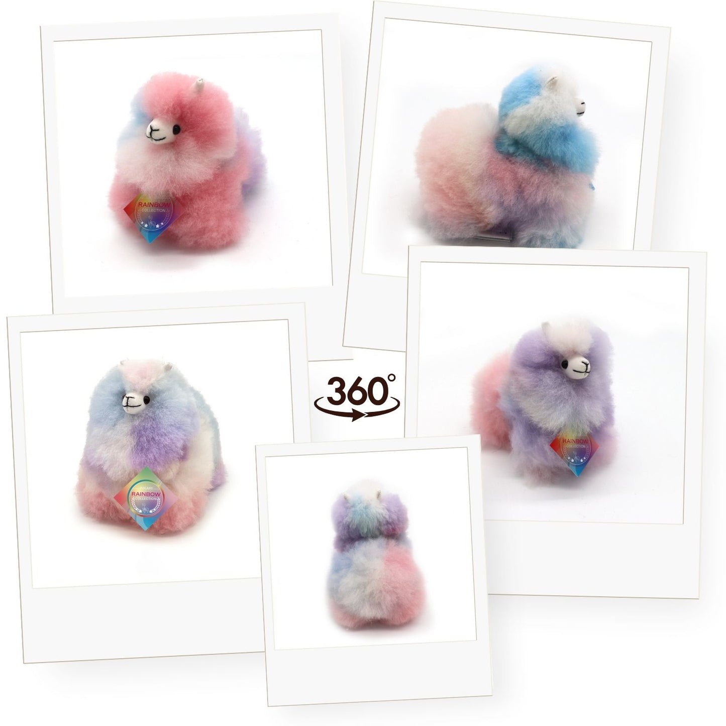 Alpaca Stuffed Animal | INKARI Rainbow - Galaxy