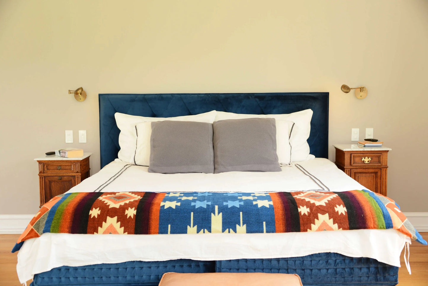 Alpaca Native Blanket | EcuaFina - Quilotoa Groen