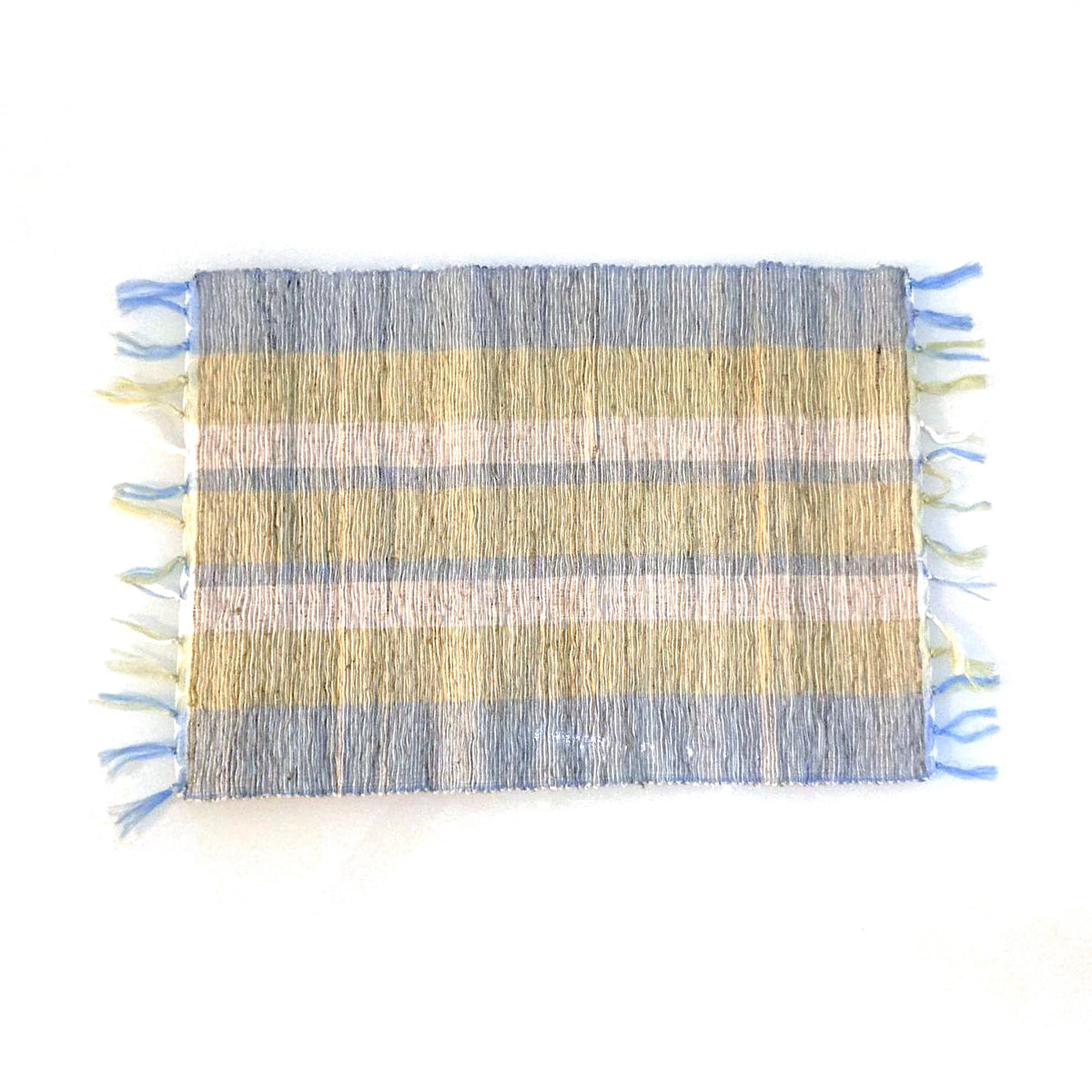 Podkładki z wetiweru Serene Stripes, zestaw 6 szt.