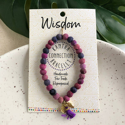 Handmade Wisdom • Kantha Connection Bracelet by WorldFinds