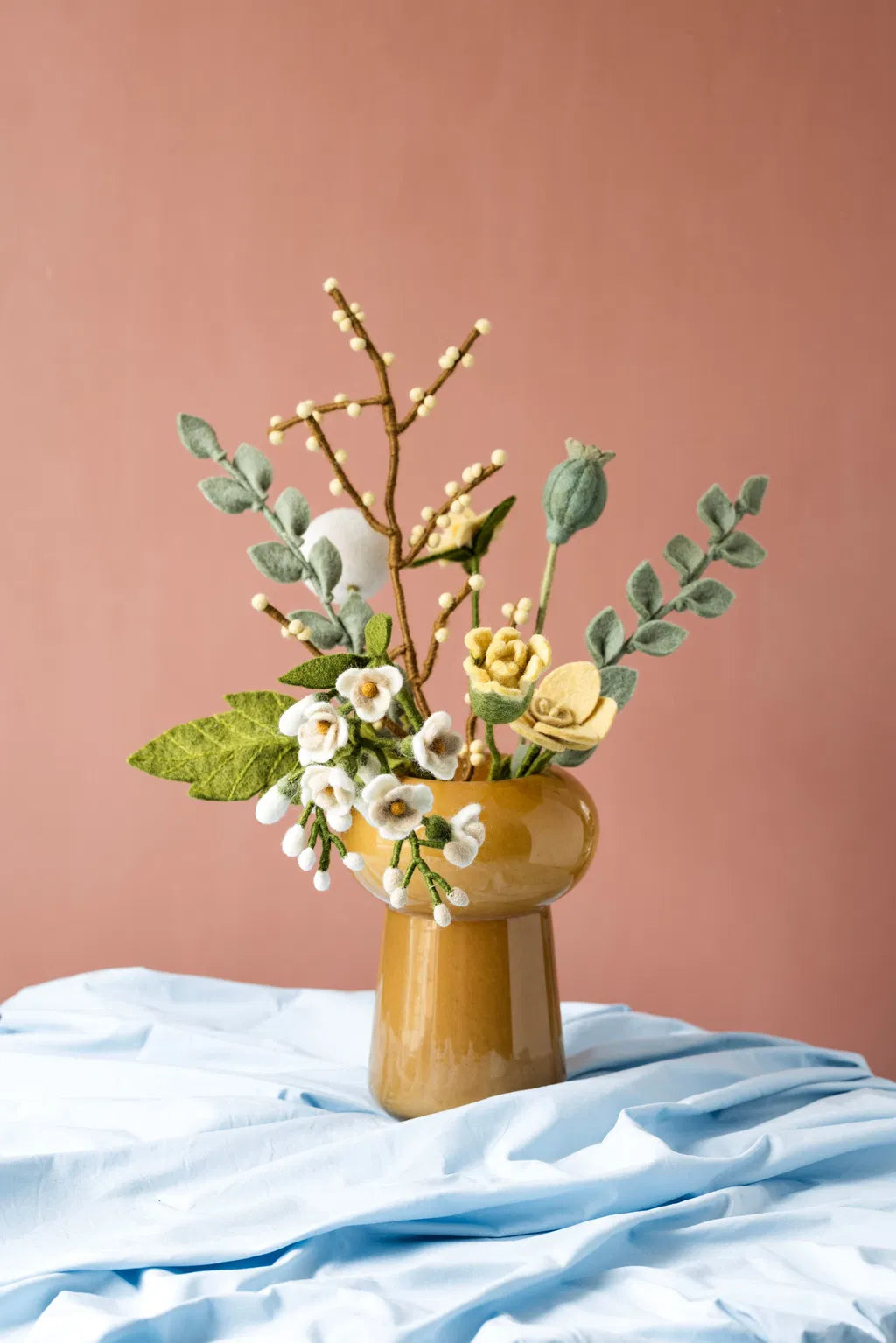 Felt Wool Branch | Gry & Sif - Eucalyptus Branch