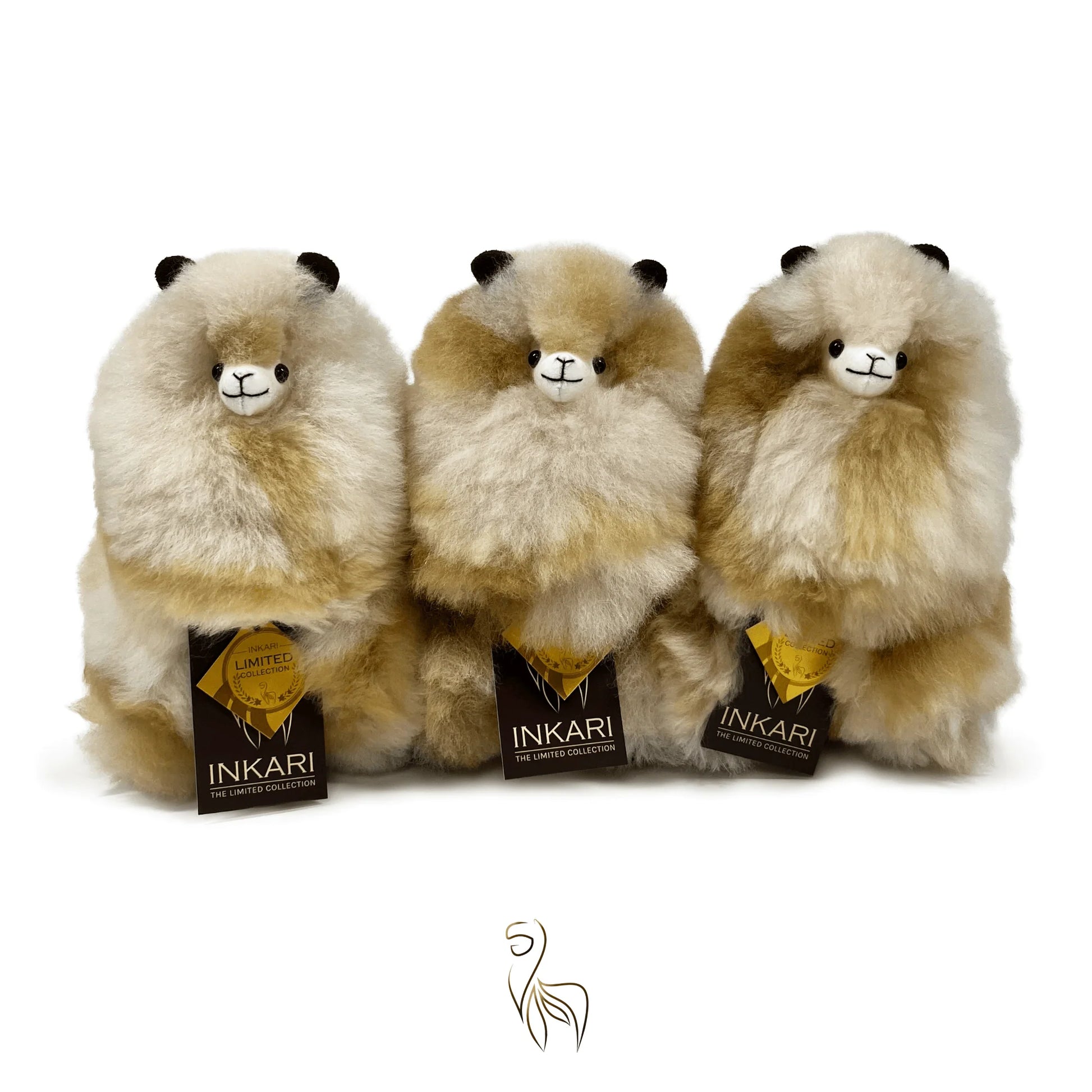 Smores INKARI Limited Edition alpaca stuffed animal — handmade alpaca wool plush from Peru, hypoallergenic and cruelty-free