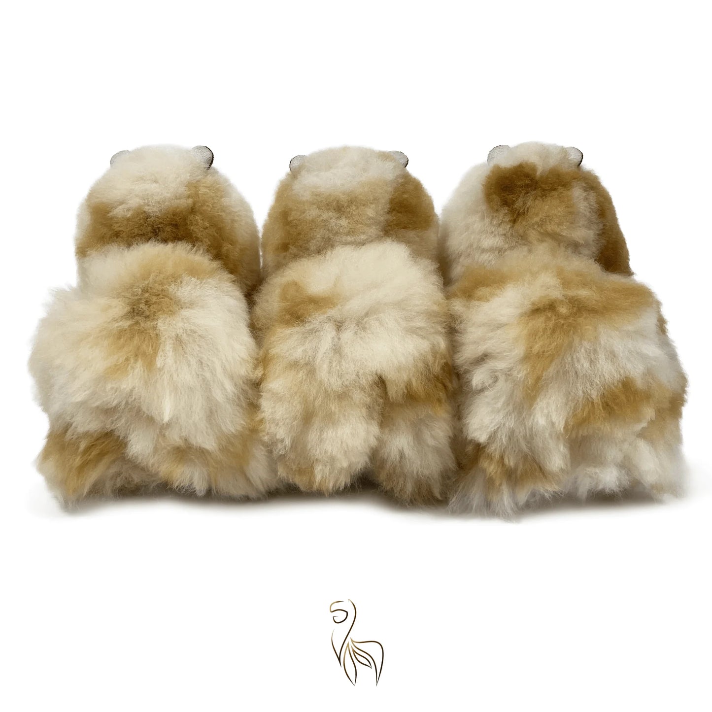 Smores INKARI Limited Edition alpaca stuffed animal — small 23 cm size, soft fluffy alpaca wool