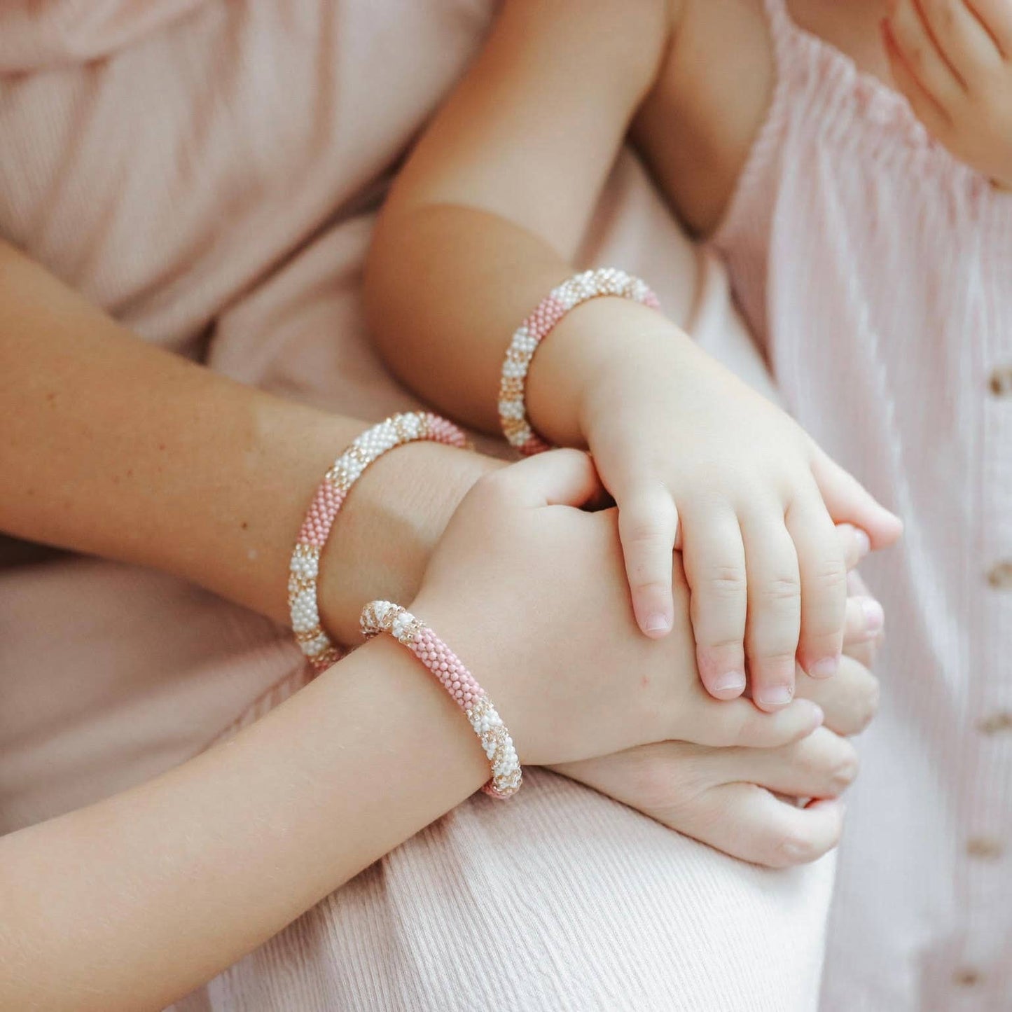 Mommy & Me Bracelets - Desert Rose (Set of 2)
