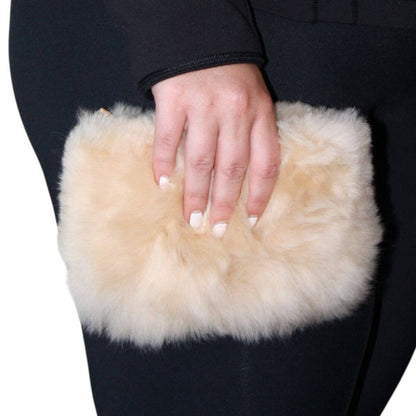 Clutch aus Alpakafell