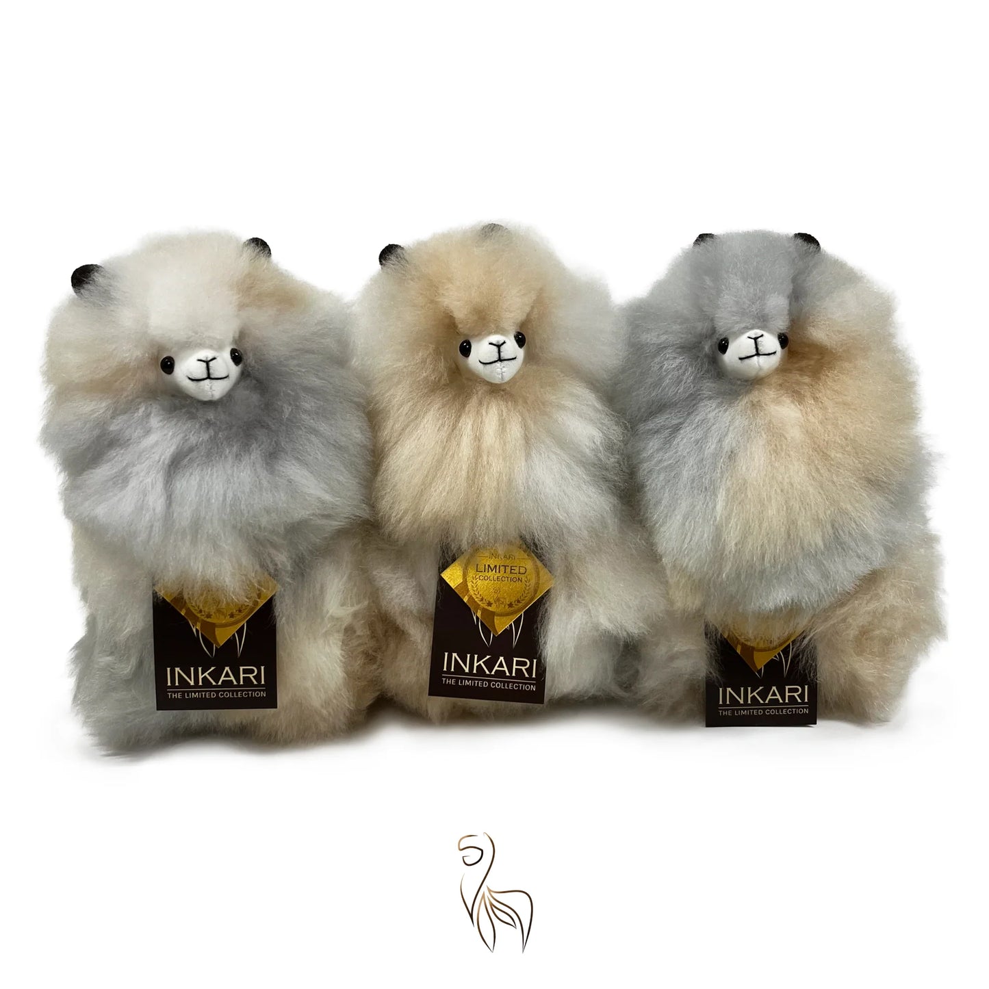 Alpaca de peluche | INKARI Edição Limitada - Madrepérola