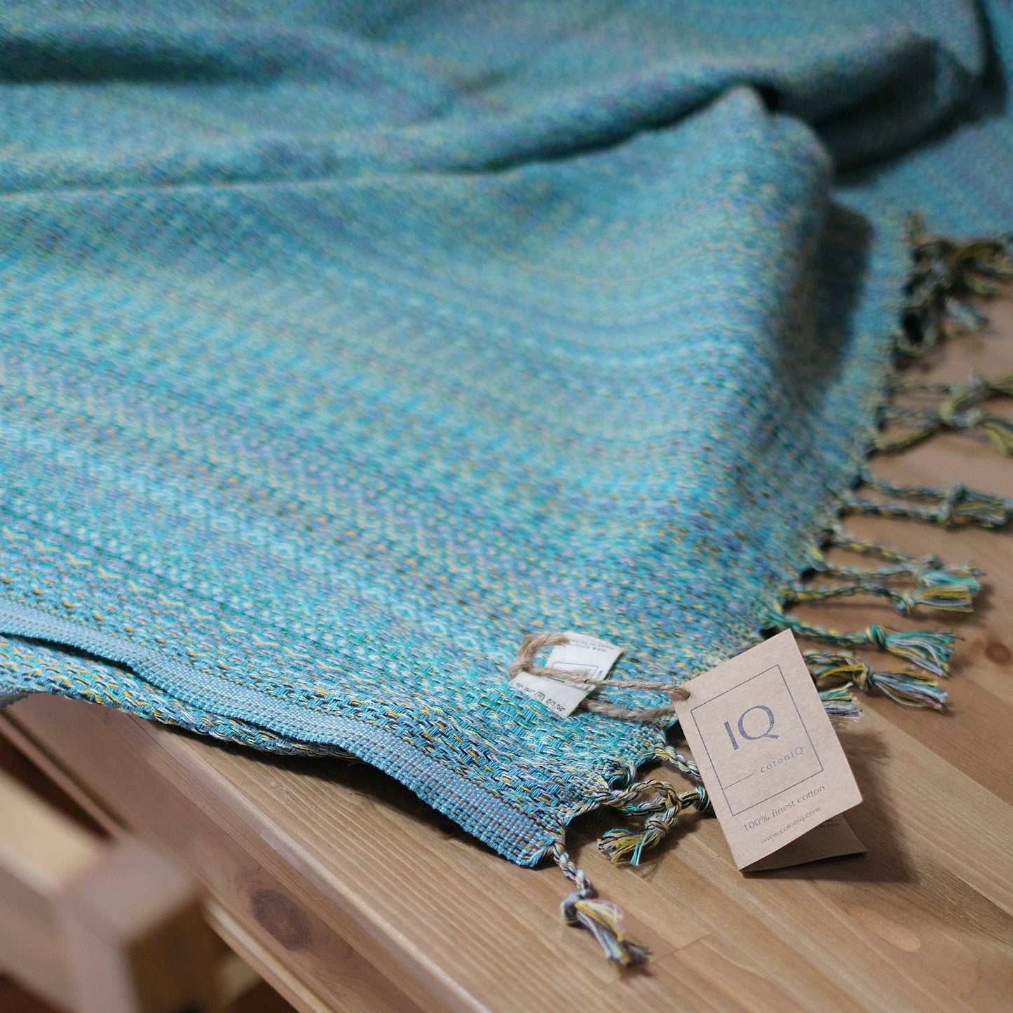 Hammam Towel | cotonIQ - Mexico - Turquoise