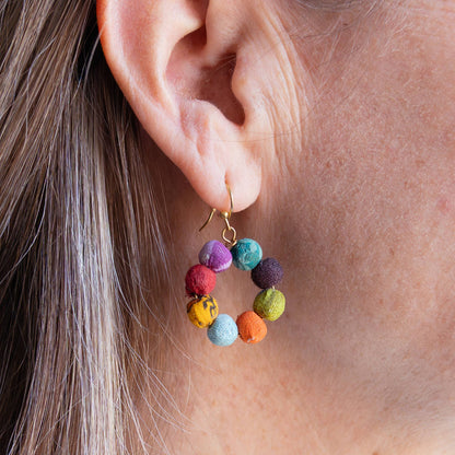 Aros mini clásicos Kantha