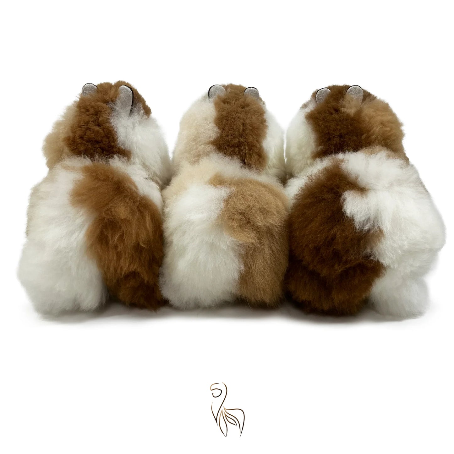 Peluche de alpaca | INKARI Edición Limitada - Calicó marrón claro