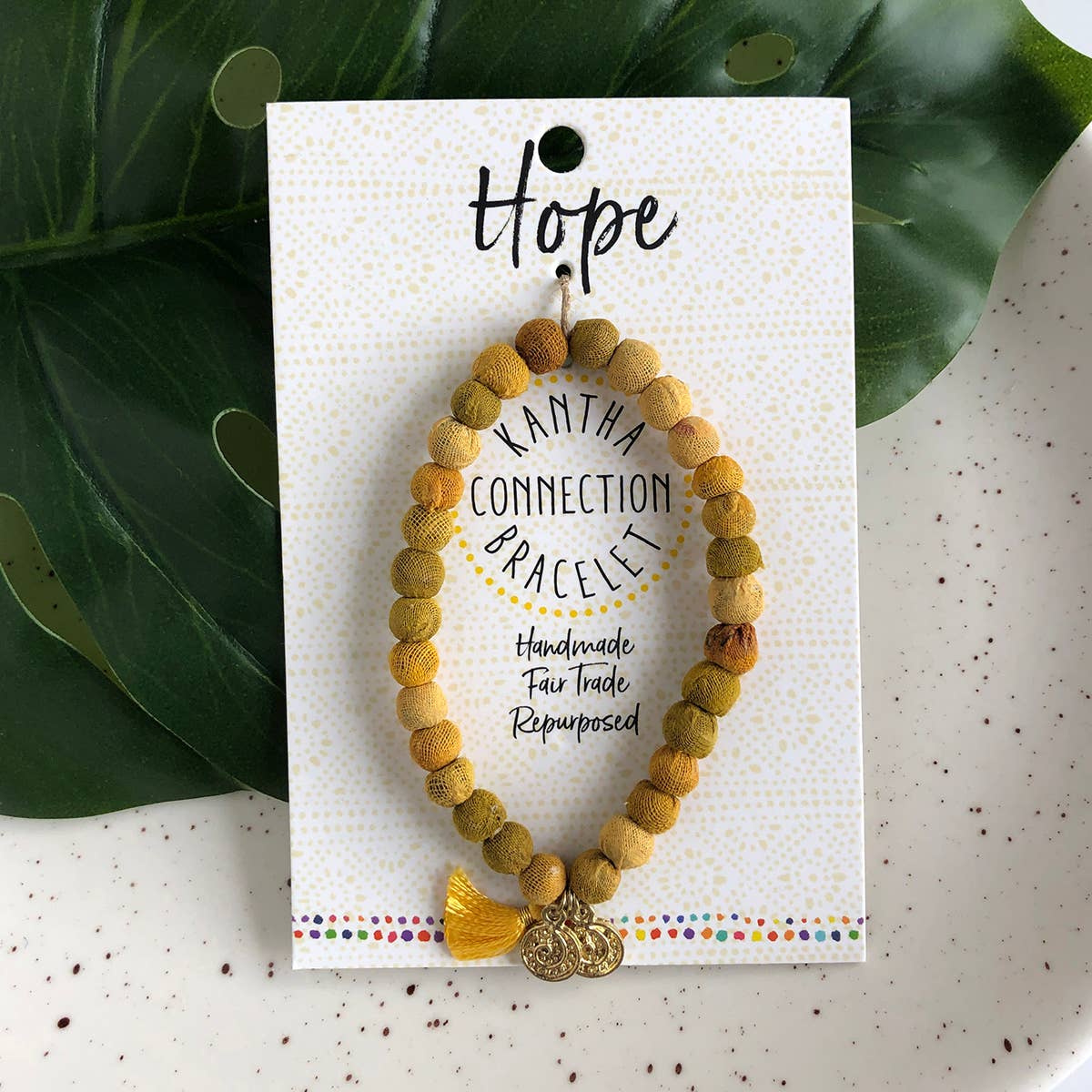 Handmade Hope • Kantha Connection Bracelet by WorldFinds