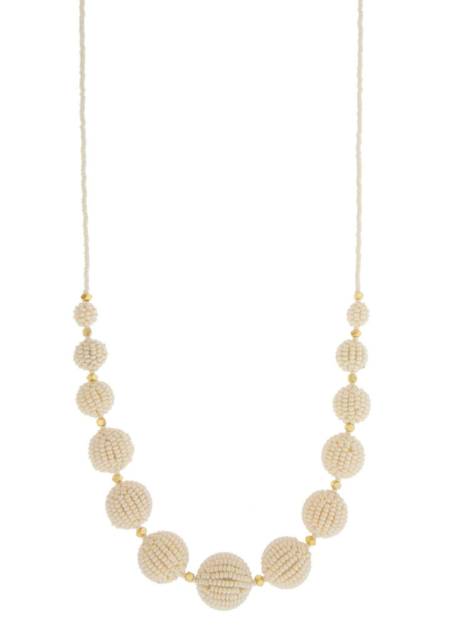 The Uptown Girl Necklace - Cream