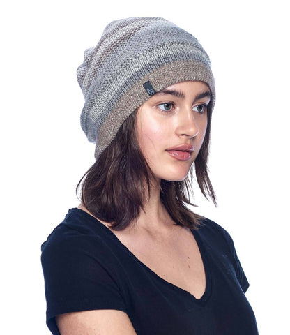 Alpaka-Beanie - Colorado - Elfenbein-Shupaca-RAUHA Crafts