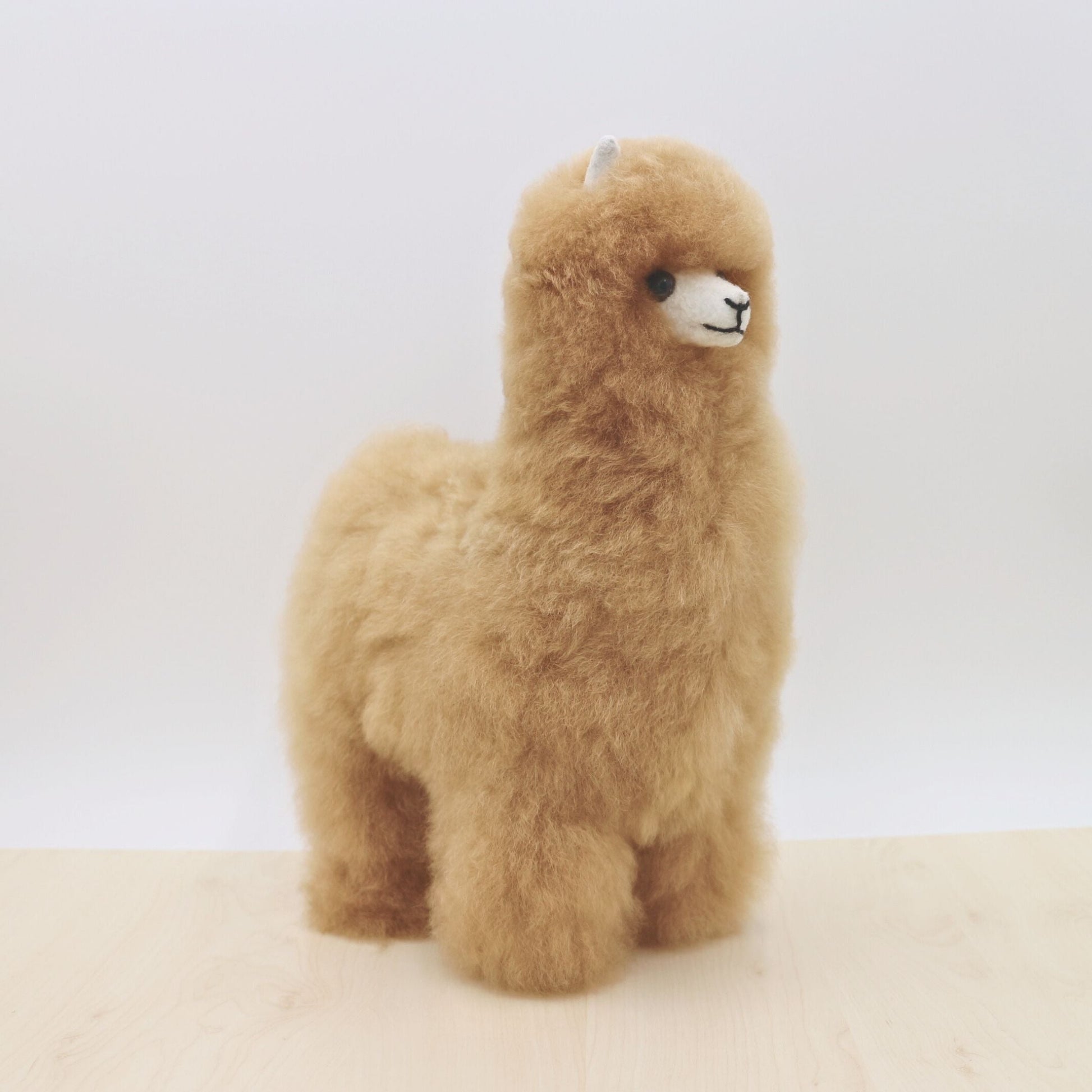 Alpaca Stuffed Animal - Alpaca-Shupaca-Brown-RAUHA Crafts