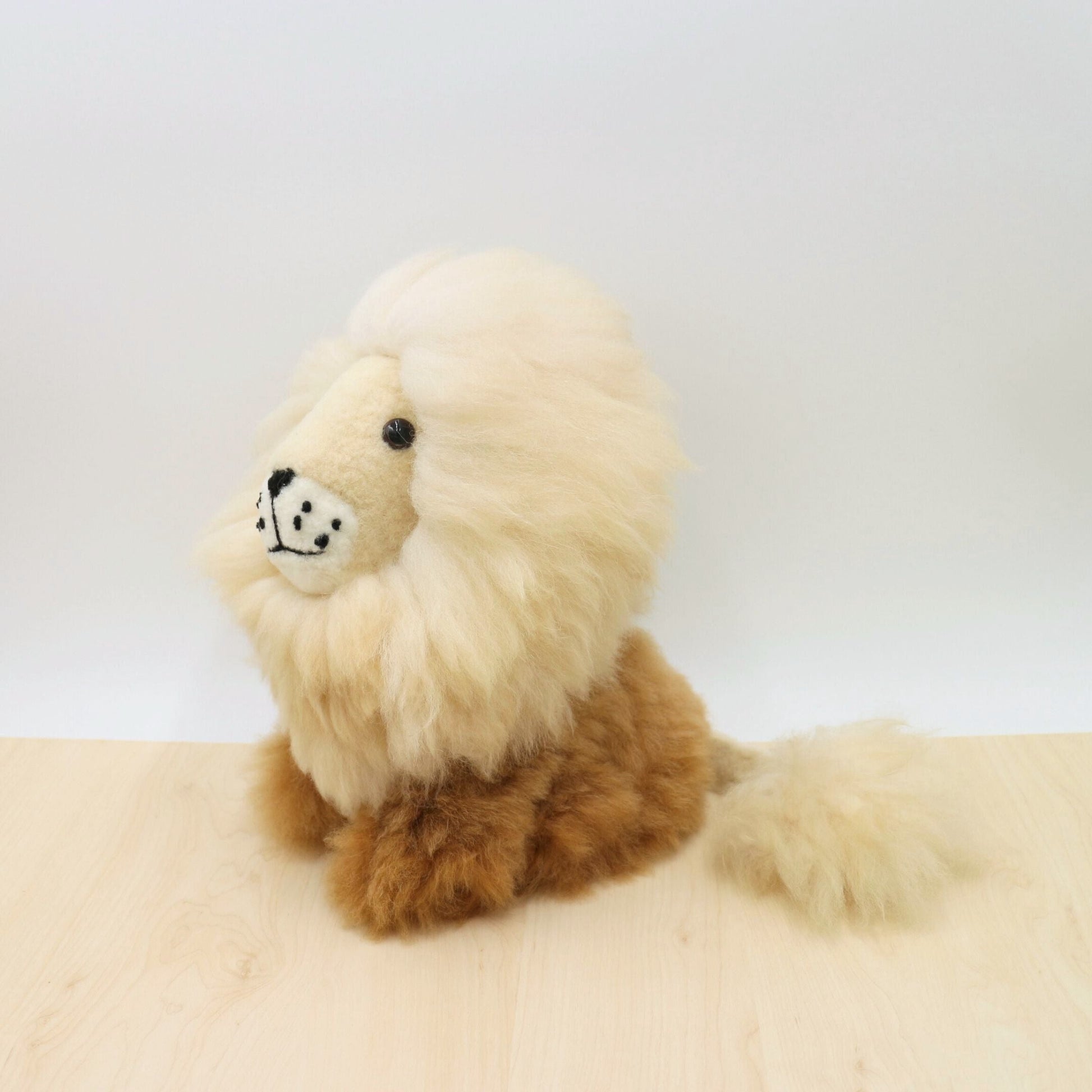 Alpaca Stuffed Animal - Lion-Shupaca-RAUHA Crafts