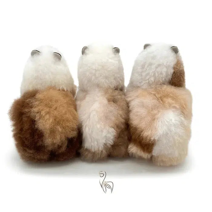 Alpaca Stuffed Animal - Small (23 cm) | INKARI Limited Edition - Flake-INKARI-RAUHA Crafts