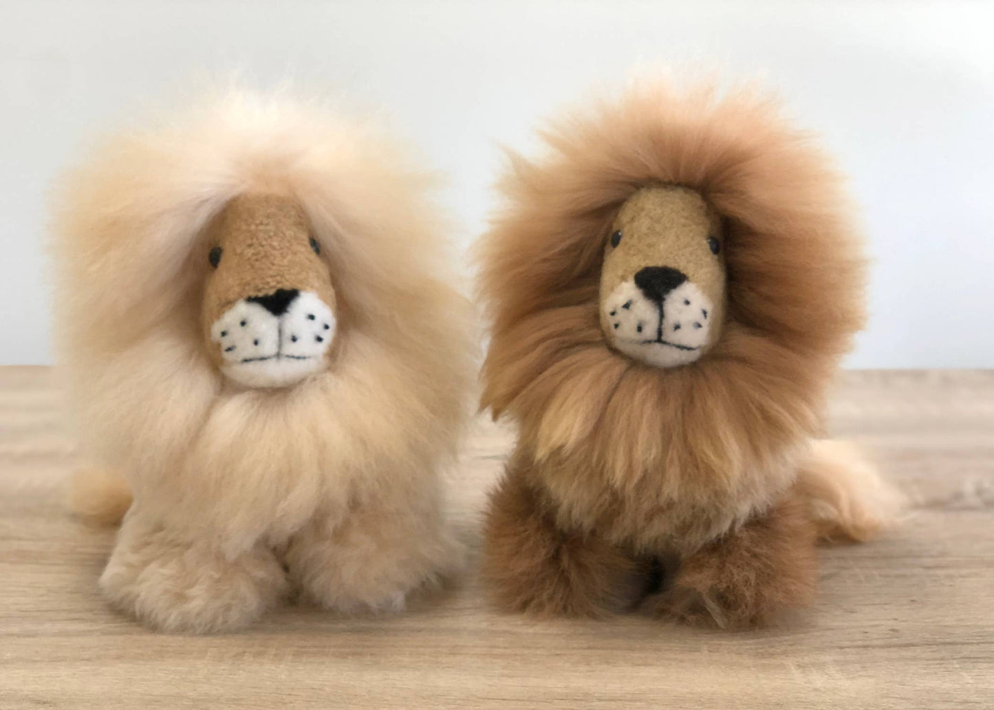 Alpaca Stuffed Animal - Small Lion-Shupaca-RAUHA Crafts