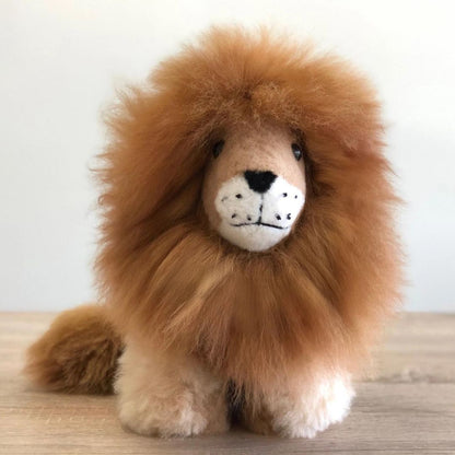 Alpaca Stuffed Animal - Small Lion-Shupaca-RAUHA Crafts