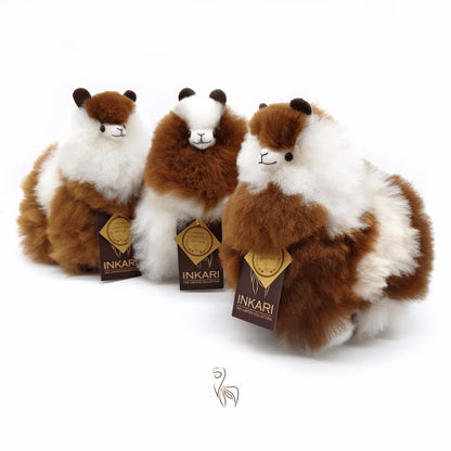 Peluche de alpaca | INKARI Edición Limitada - Sirope de chocolate