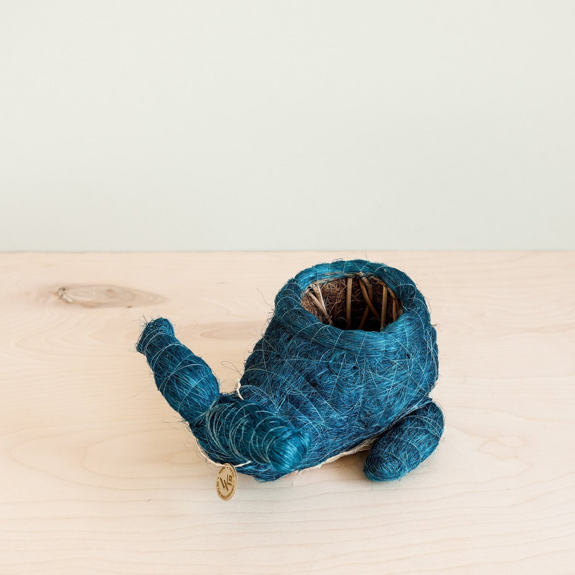 Coco Coir Animal Planter | Baby Whale-LIKHÂ-RAUHA Crafts