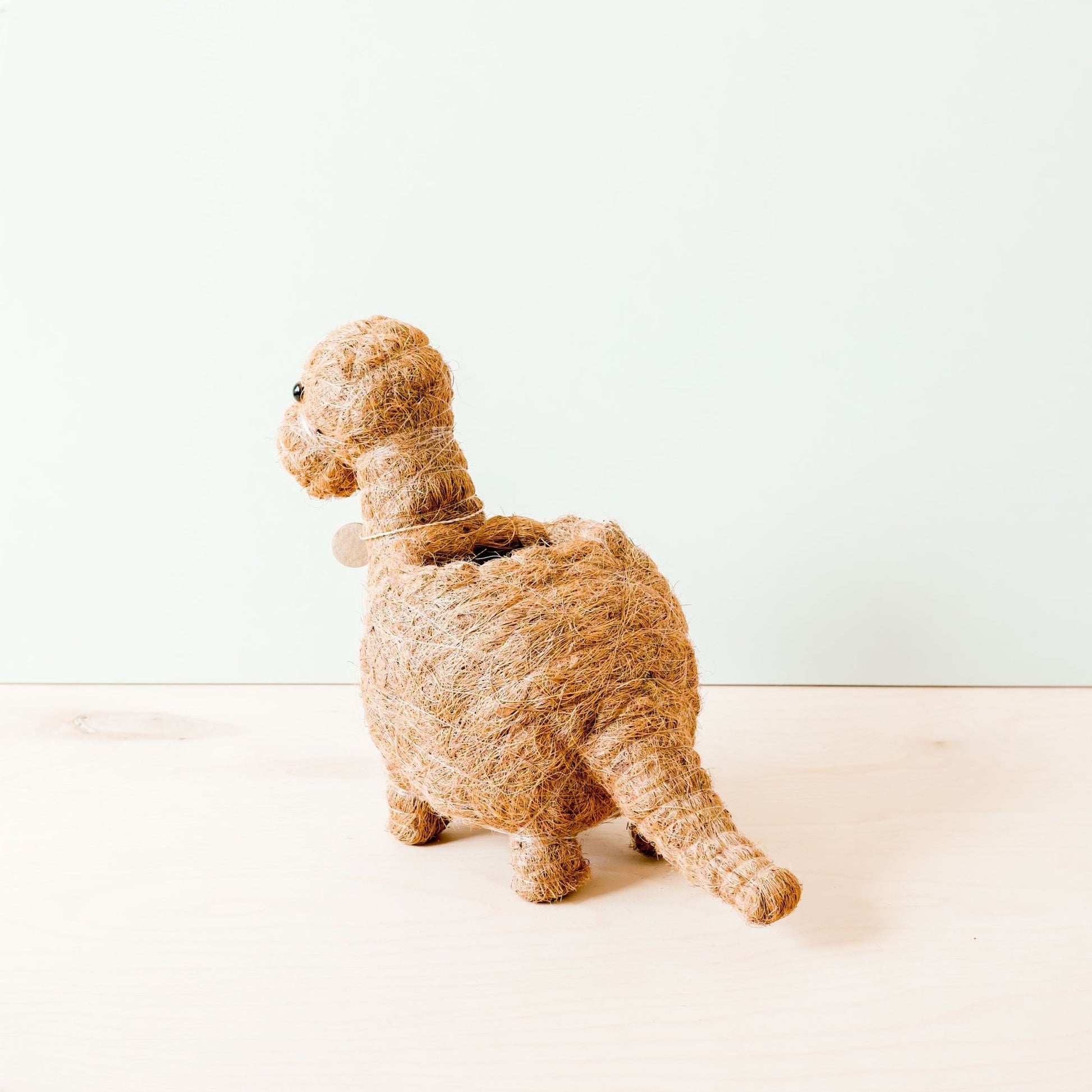 Coco Coir Animal Planter | Brontosaurus-LIKHÂ-RAUHA Crafts