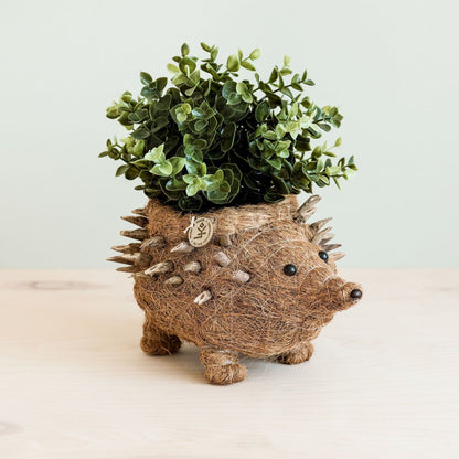 Coco Coir Animal Planter | Hedgehog-LIKHÂ-RAUHA Crafts