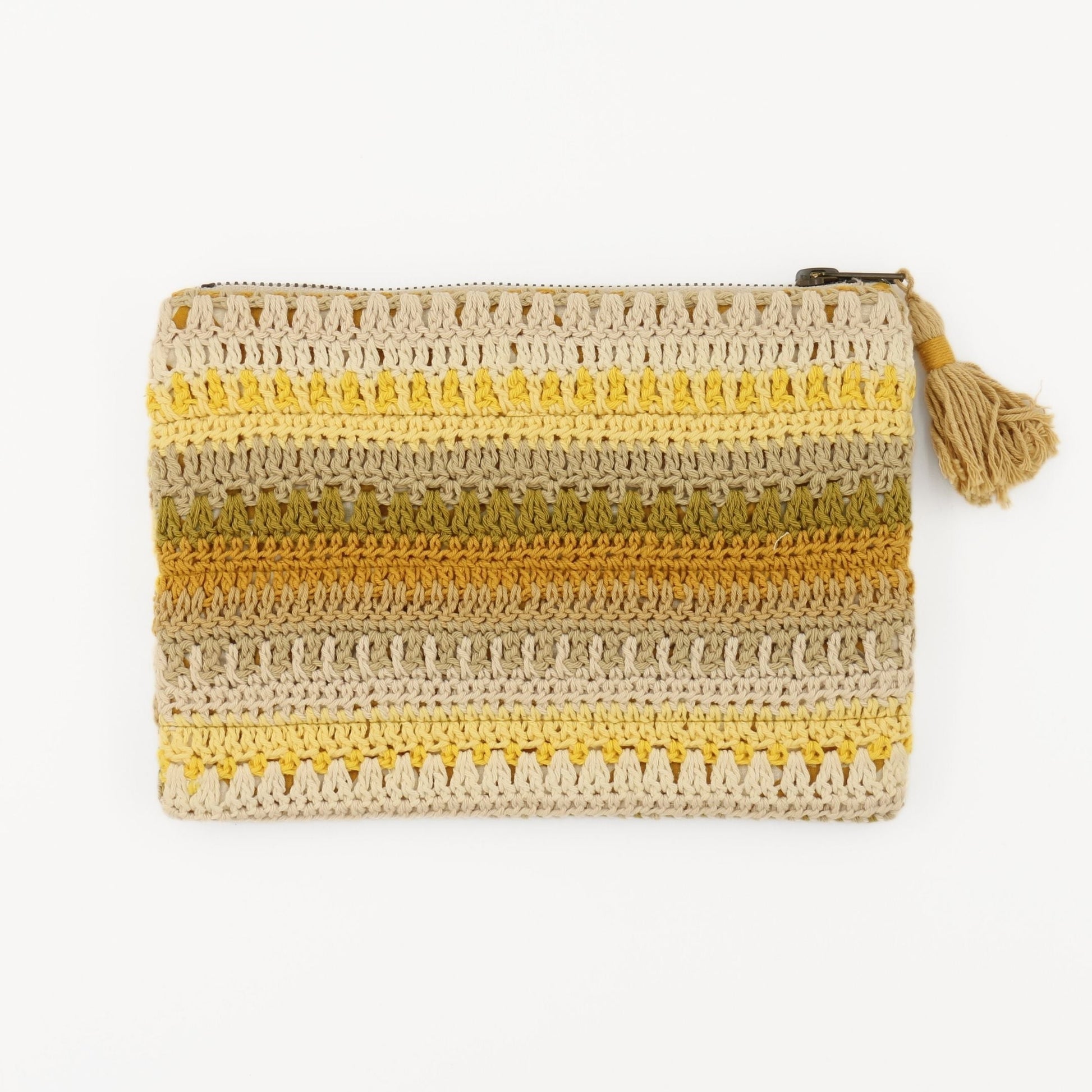 Crochet Clutch Bag | Warm: Turmeric-Balizen-RAUHA Crafts