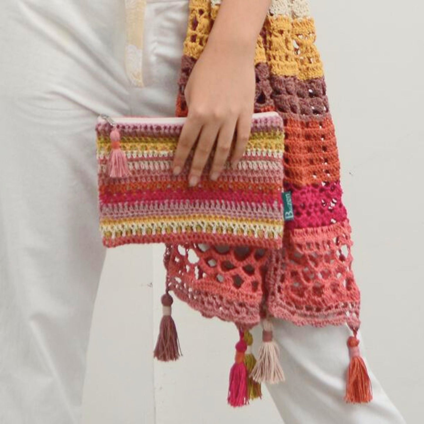 Crochet Clutch Bag | Warm: Warm-Balizen-RAUHA Crafts