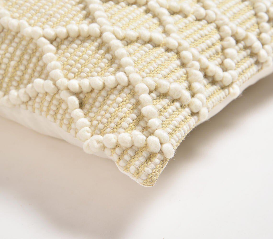 Diamond Textured Woven Cushion Cover-RAUHA Crafts-RAUHA Crafts