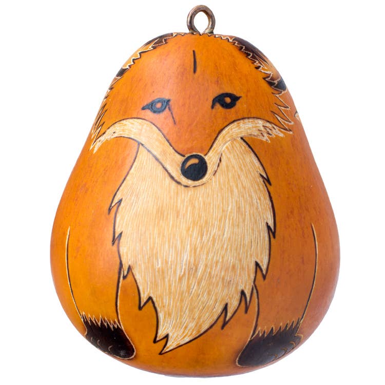 Gourd Ornament | Fox-Lucuma Designs-RAUHA Crafts