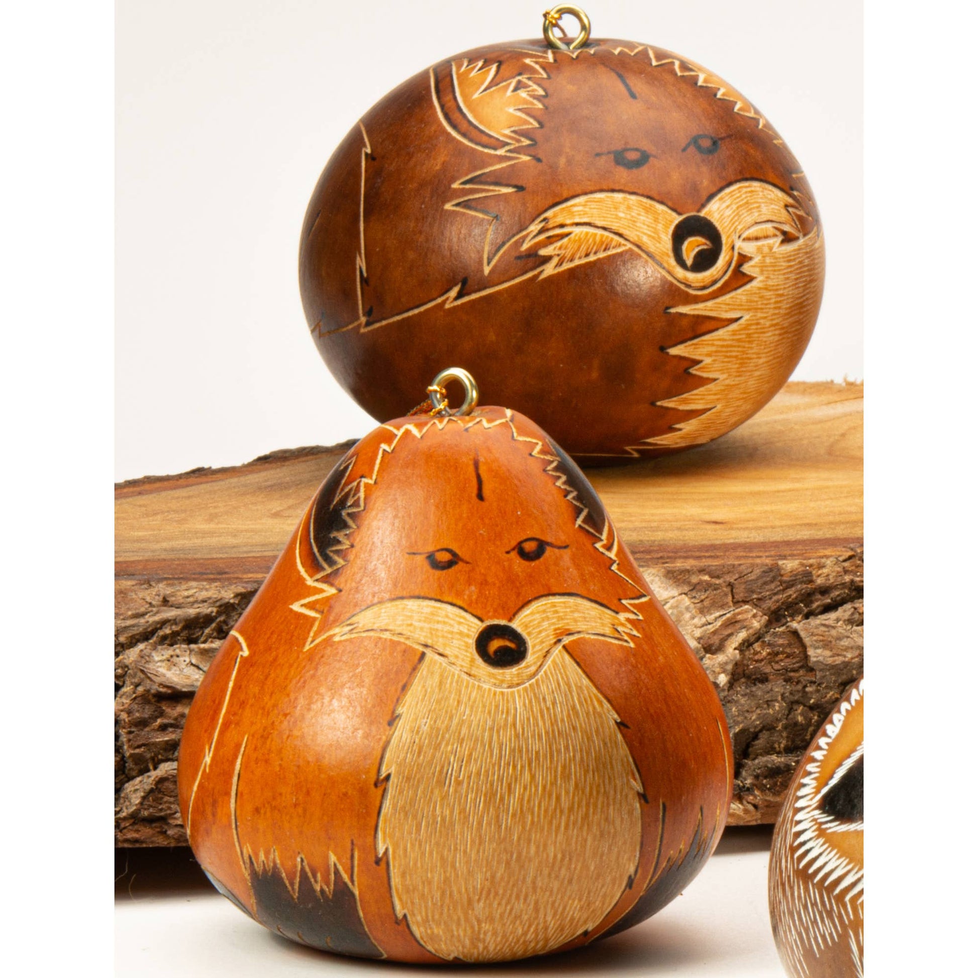 Gourd Ornament | Fox-Lucuma Designs-RAUHA Crafts