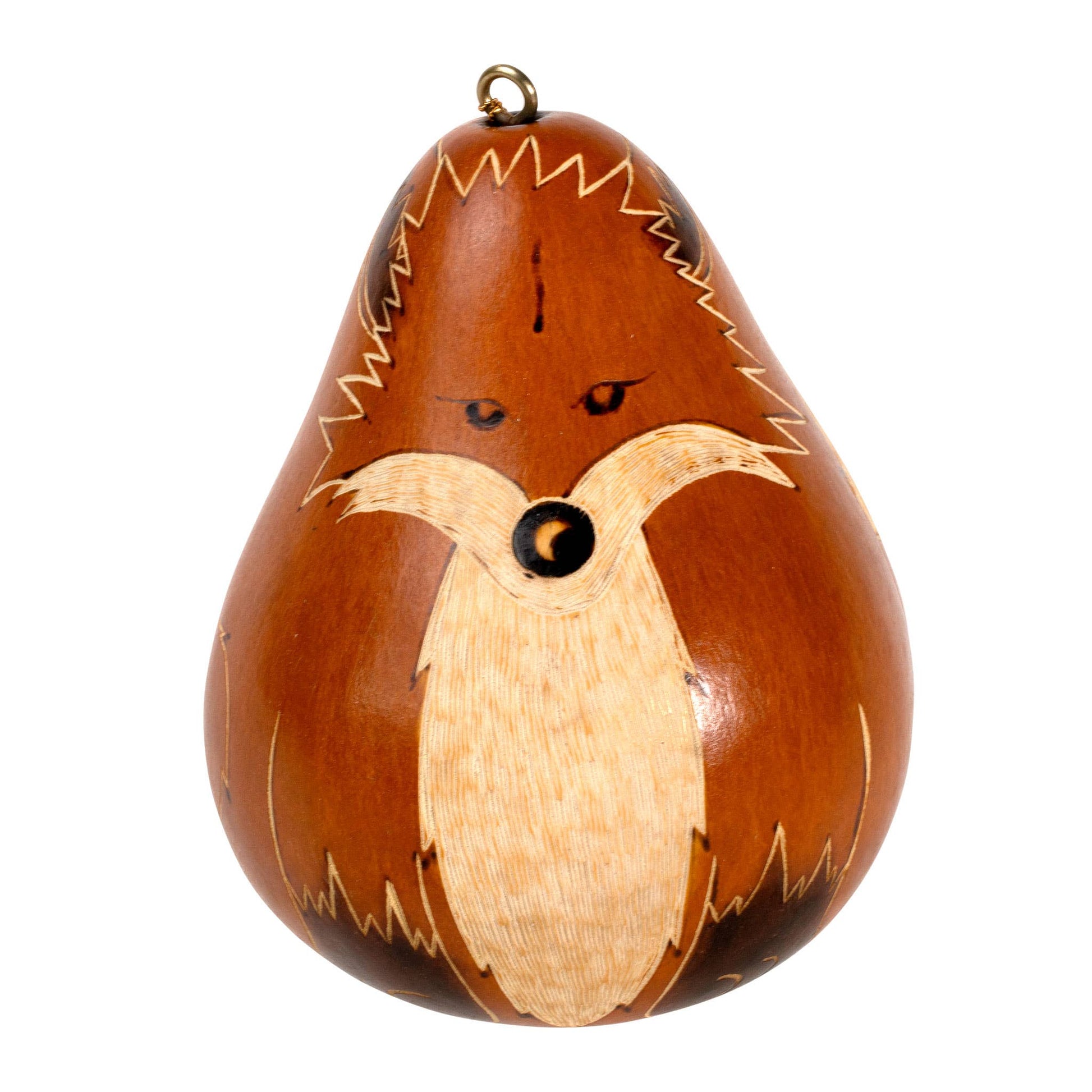 Gourd Ornament | Fox-Lucuma Designs-RAUHA Crafts