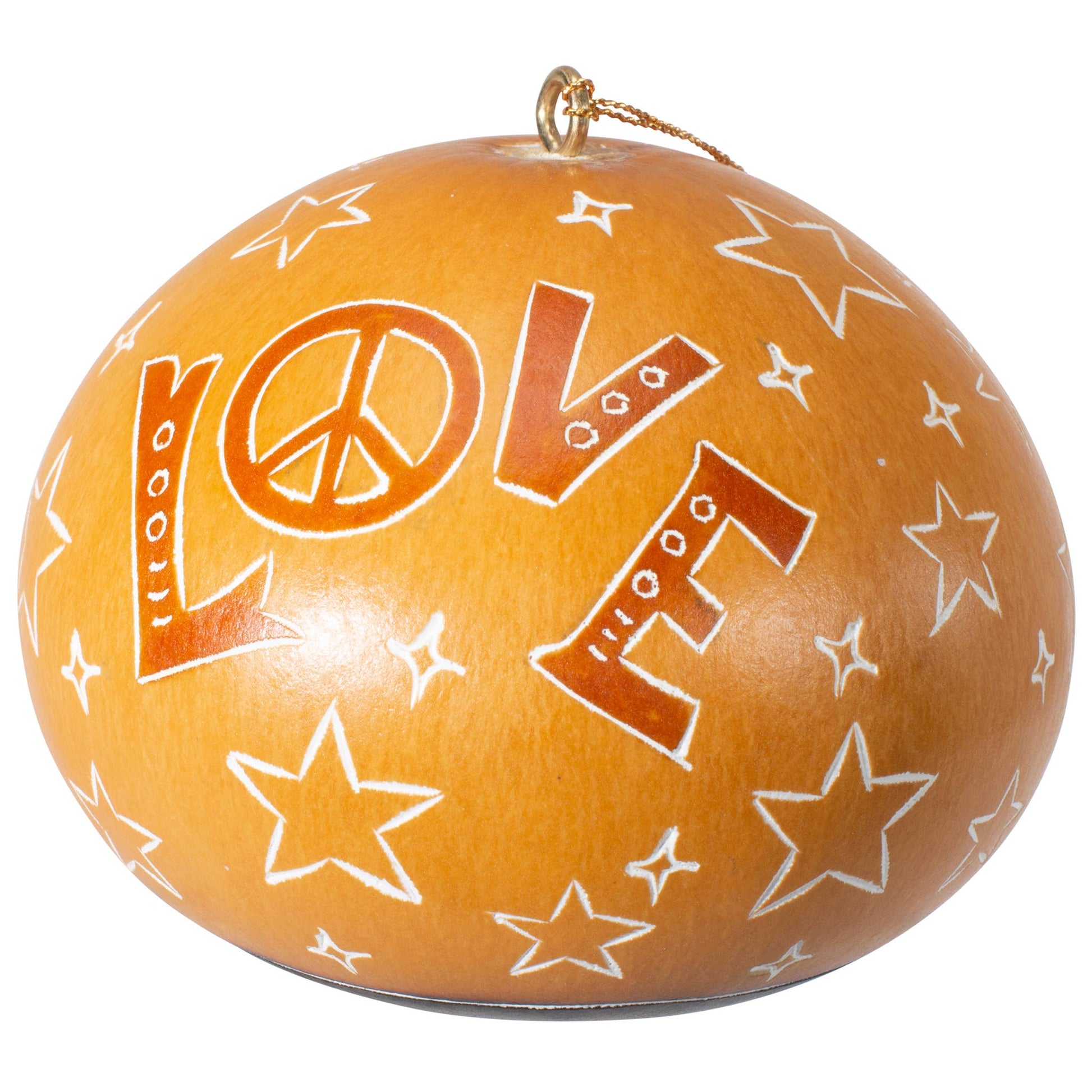 Gourd Ornament | Peace Nativity-Lucuma Designs-RAUHA Crafts