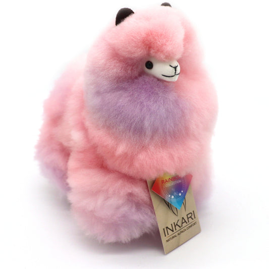 Peluche Alpaga | INKARI Arc-en-ciel - Lotus