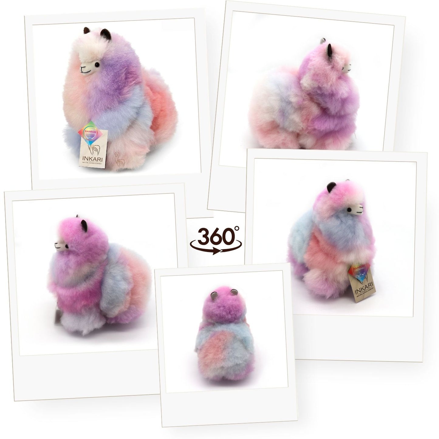 Alpaca Stuffed Animal | INKARI Rainbow - Galaxy
