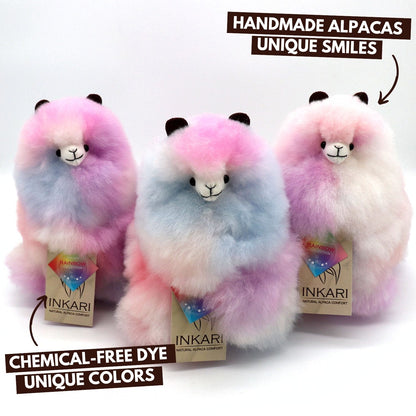 Alpaca Stuffed Animal | INKARI Rainbow - Galaxy