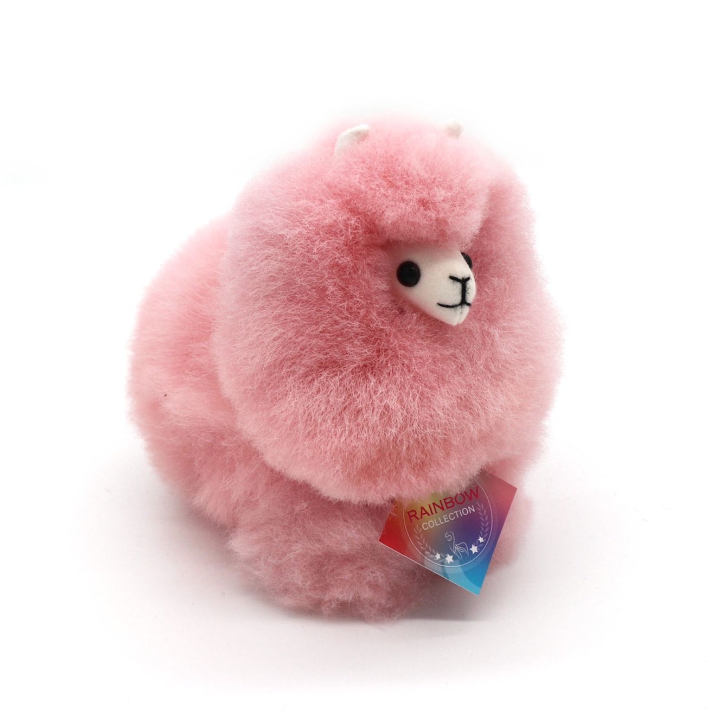 Alpaca Krammedyr | INKARI Regnbue - Candyfloss