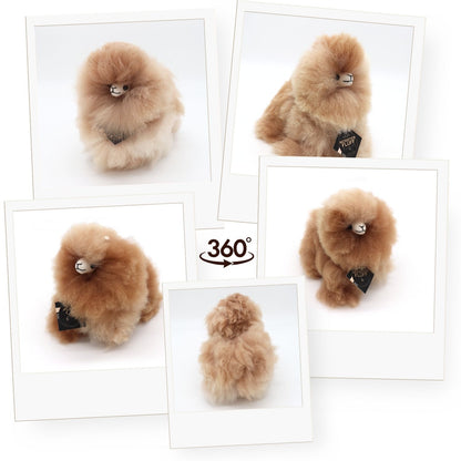 Peluche de alpaca | INKARI Monsterfluff - Arenisca