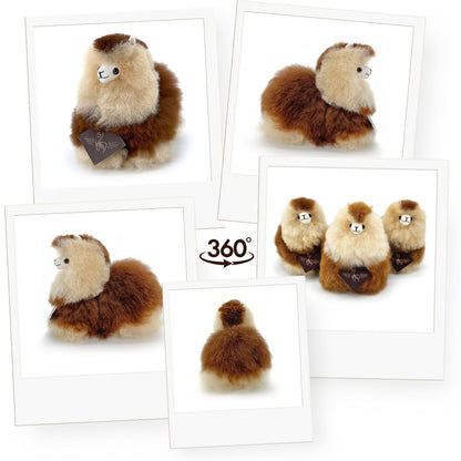 Peluche Alpaga | INKARI Naturel - Moccachino