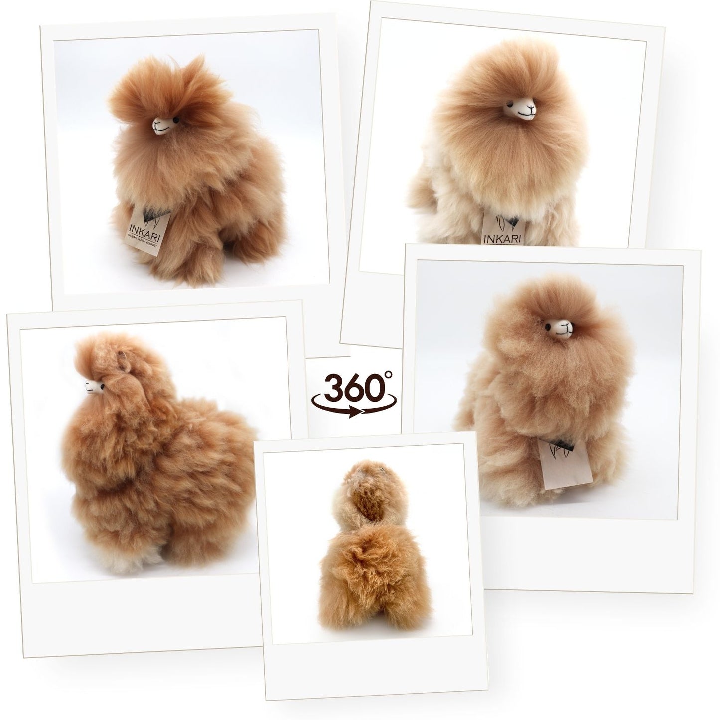 Peluche de alpaca | INKARI Monsterfluff - Arenisca