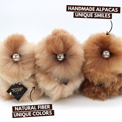 Peluche de alpaca | INKARI Monsterfluff - Arenisca