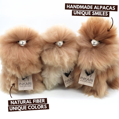 Peluche de alpaca | INKARI Monsterfluff - Arenisca
