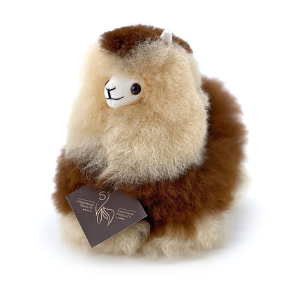 Peluche Alpaga | INKARI Naturel - Moccachino