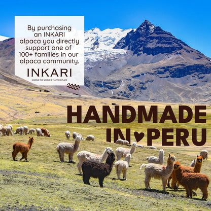 Alpaca de peluche | INKARI Edição Limitada - Madrepérola
