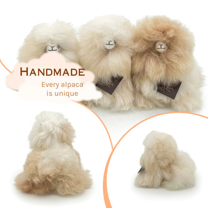 Alpaca Stuffed Animal | INKARI Monsterfluff - Sahara