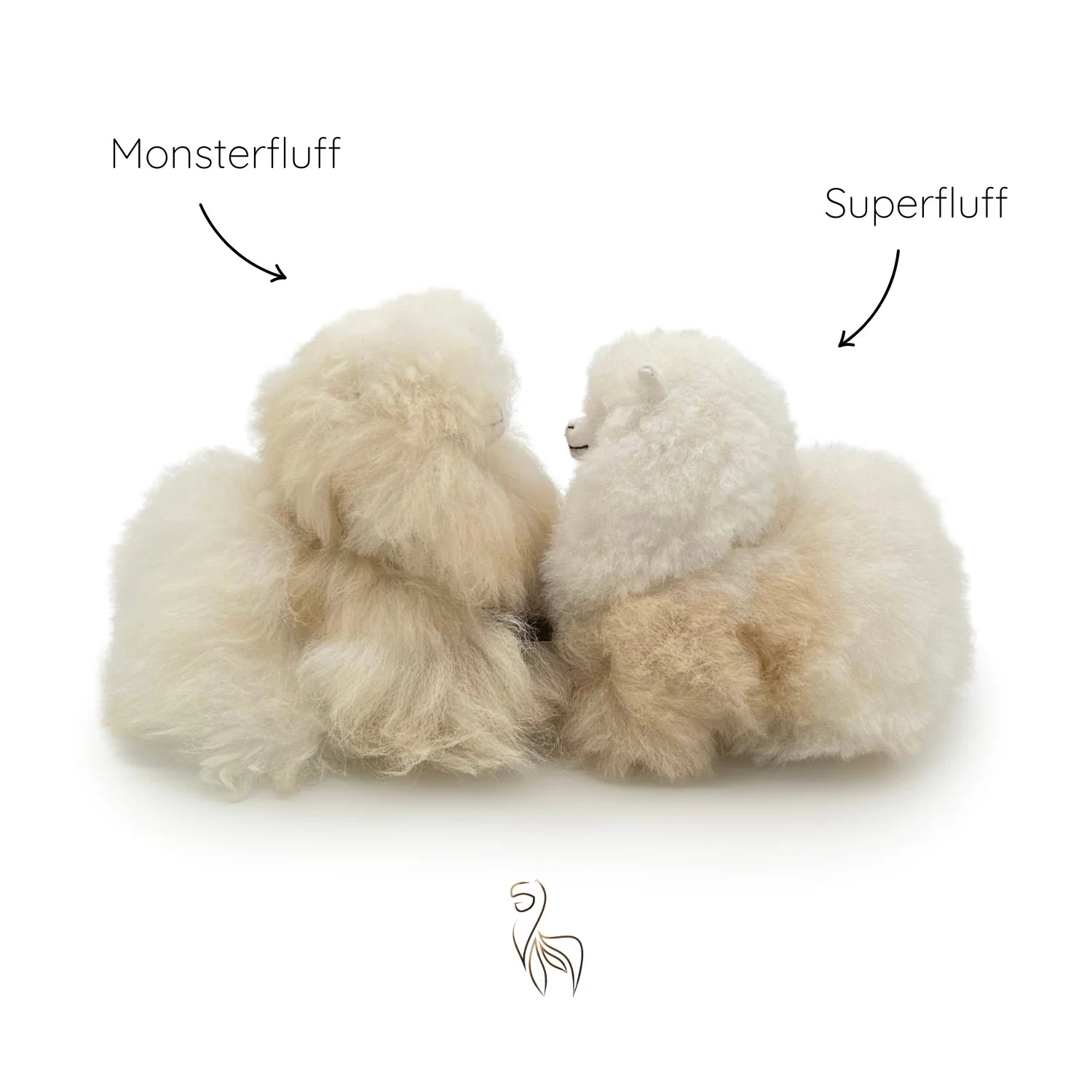 Sahara INKARI Monsterfluff alpaca stuffed animal — additional view