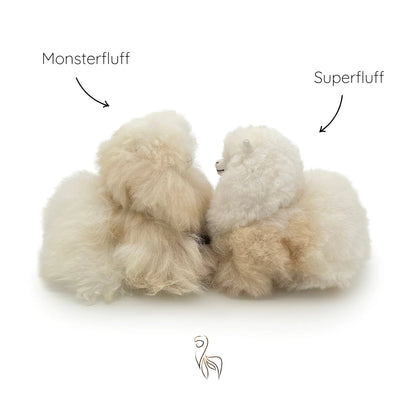 Sahara INKARI Monsterfluff alpaca stuffed animal — additional view