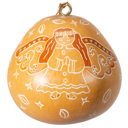 Mini Gourd Ornament | Angel Hope-Lucuma Designs-RAUHA Crafts